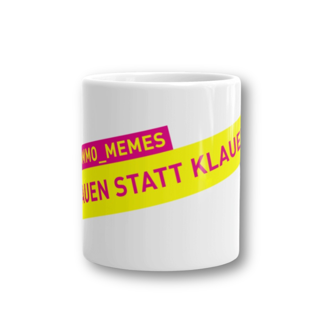 Bauen statt klauen | FDP Style | Tasse