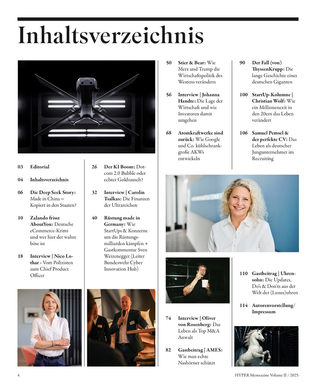 HYPER Magazin - Das offizielle Magazin von Hedgefonds.Henning Ausgabe II (2025)