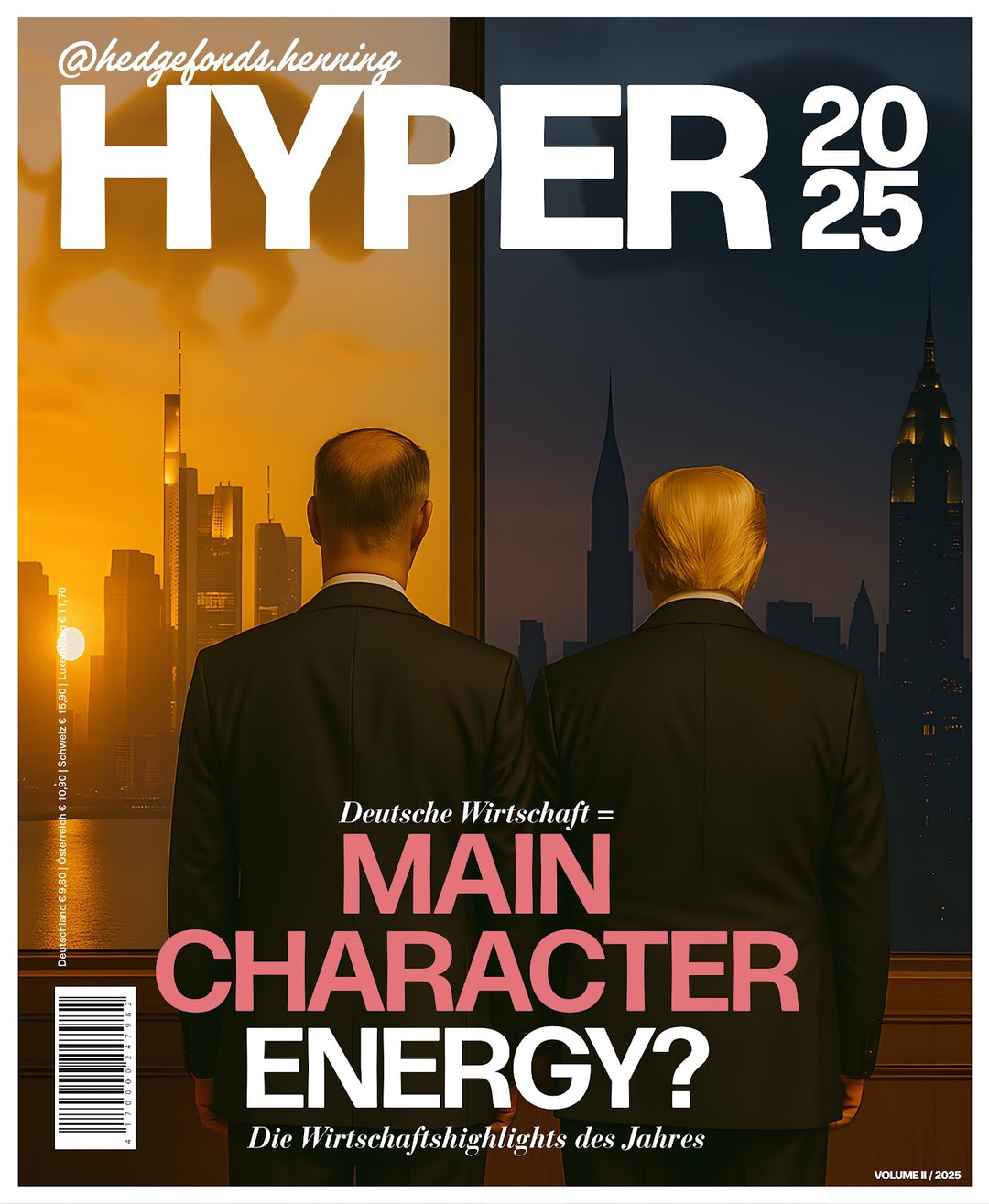 HYPER Magazin - Das offizielle Magazin von Hedgefonds.Henning Ausgabe II (2025)