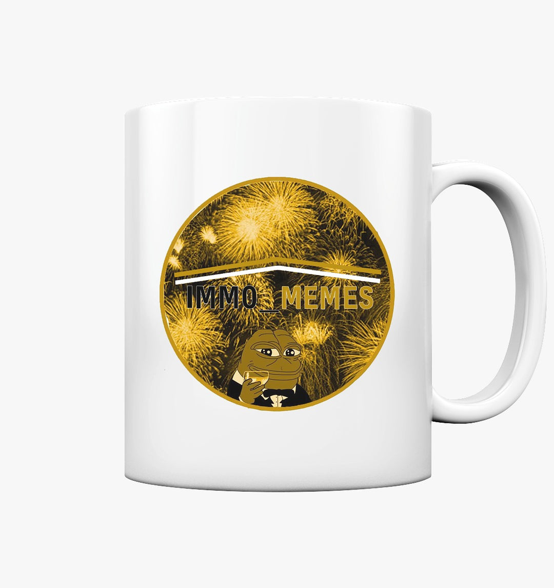 Neujahrs Edition | Immo Memes Tasse