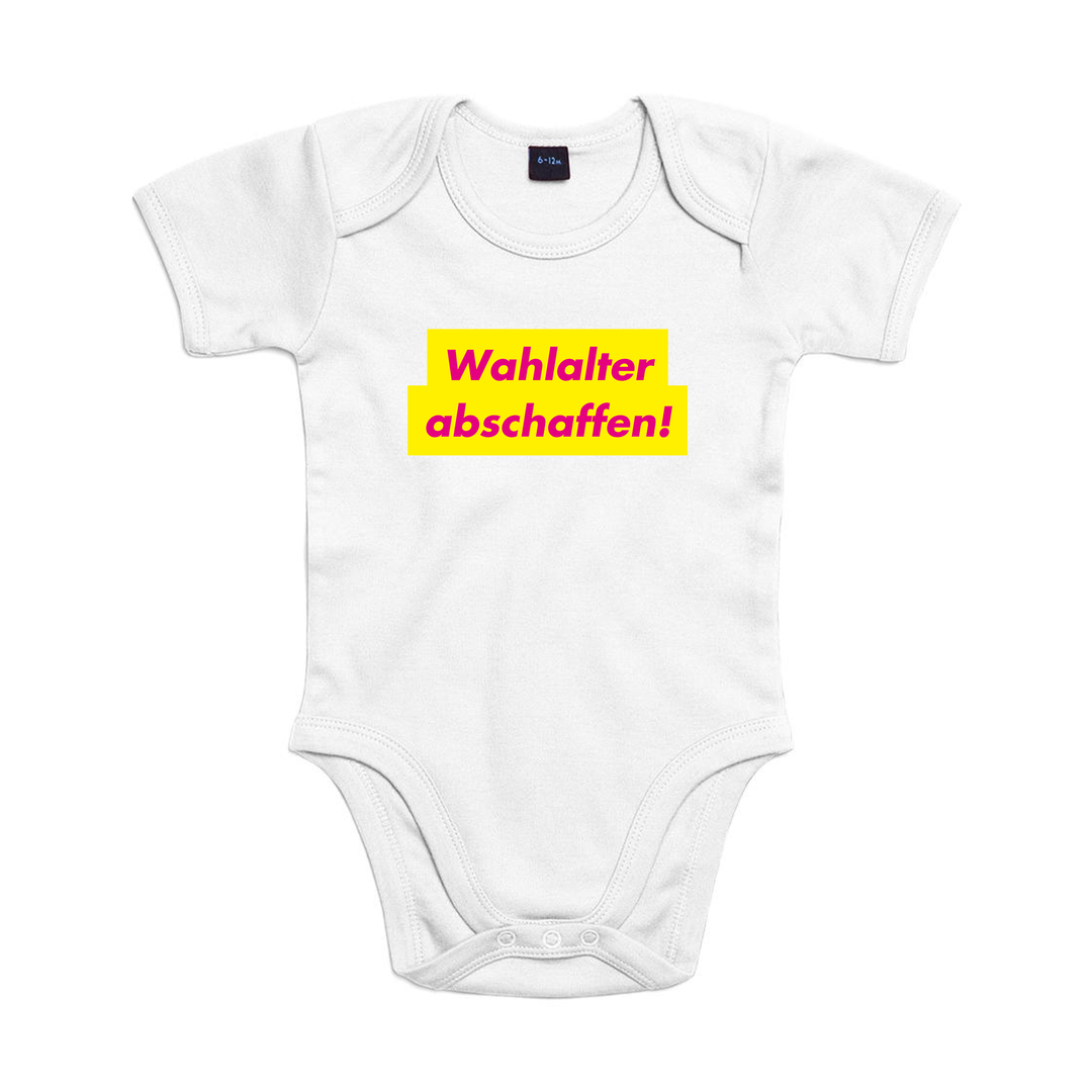 WAHLALTER ABSCHAFFEN - Babystrampler