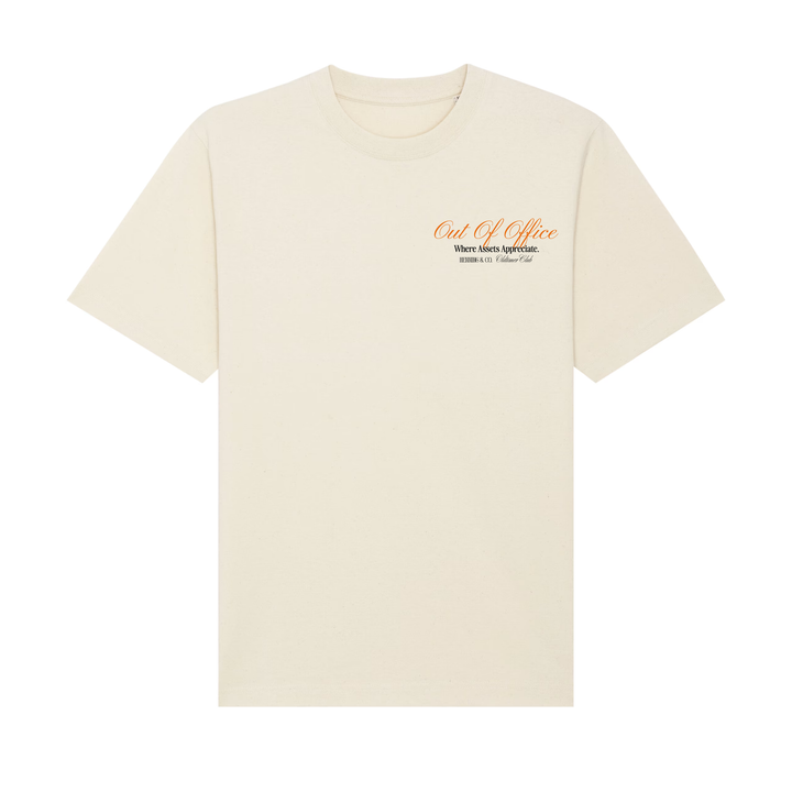 OLDTIMER CLUB - Heavy T-Shirt Oversize Natural Raw