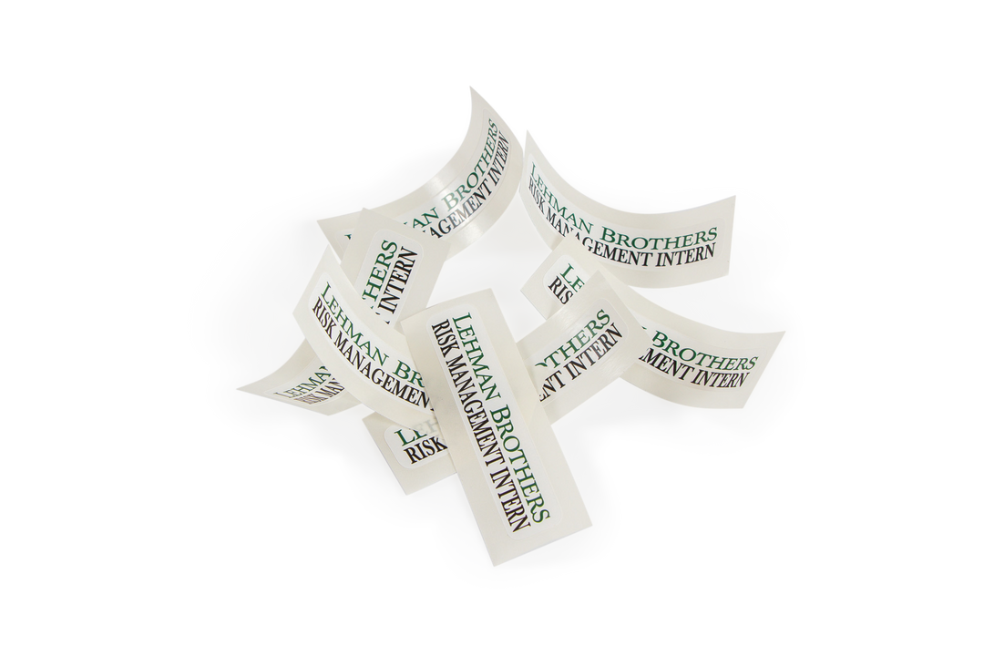 Sticker Set "LEHMAN BROTHERS"