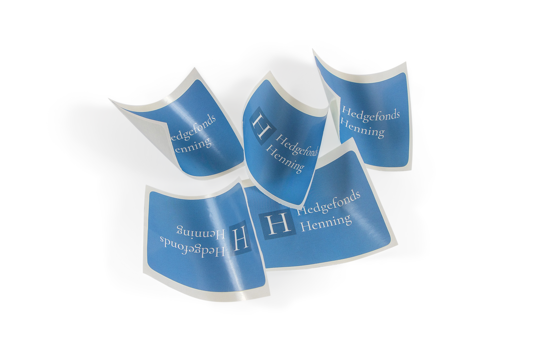 Sticker Set "Hedgefonds Henning" Blau
