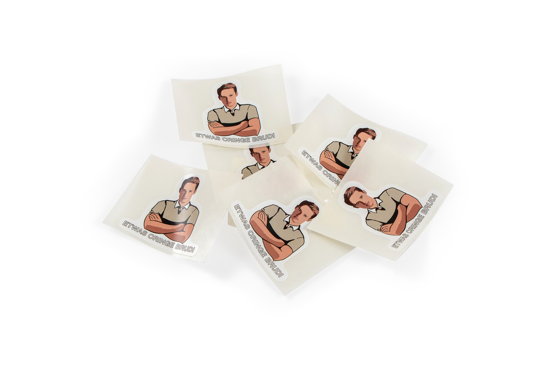 Sticker Set "CRINGE BRUDI"