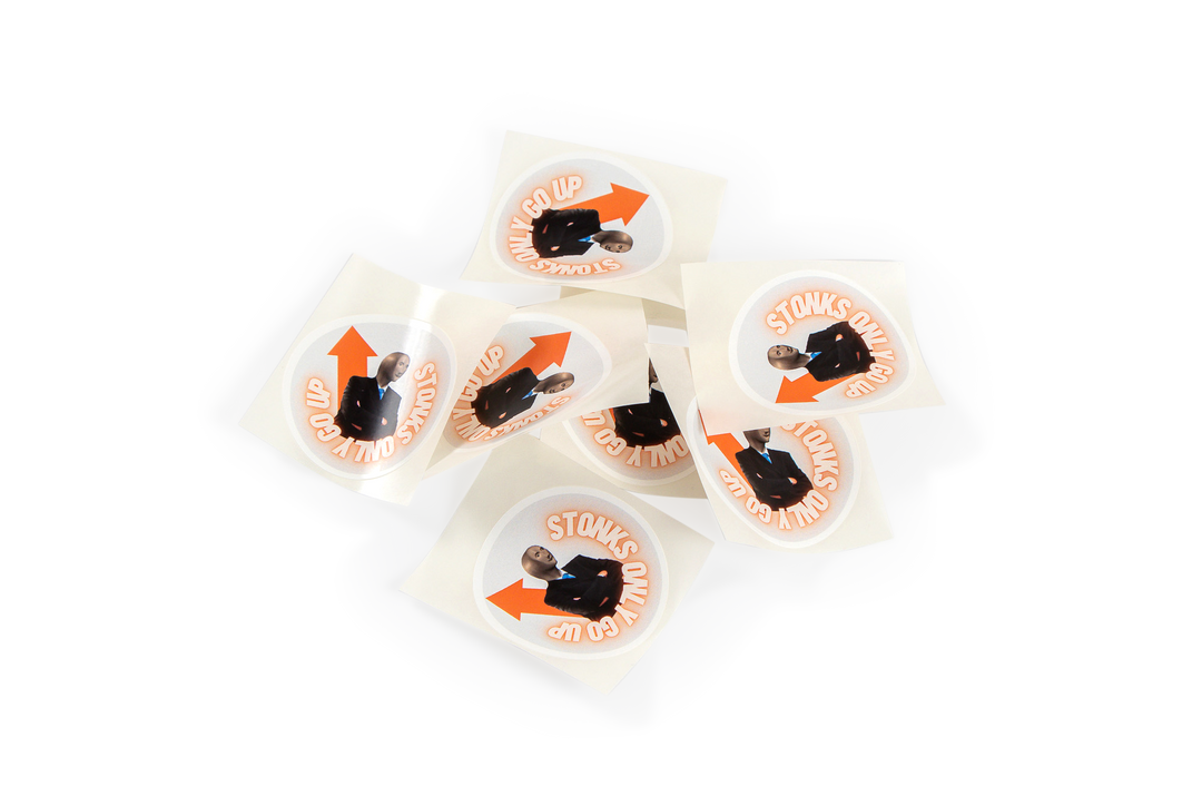 Sticker Set "STONKS"