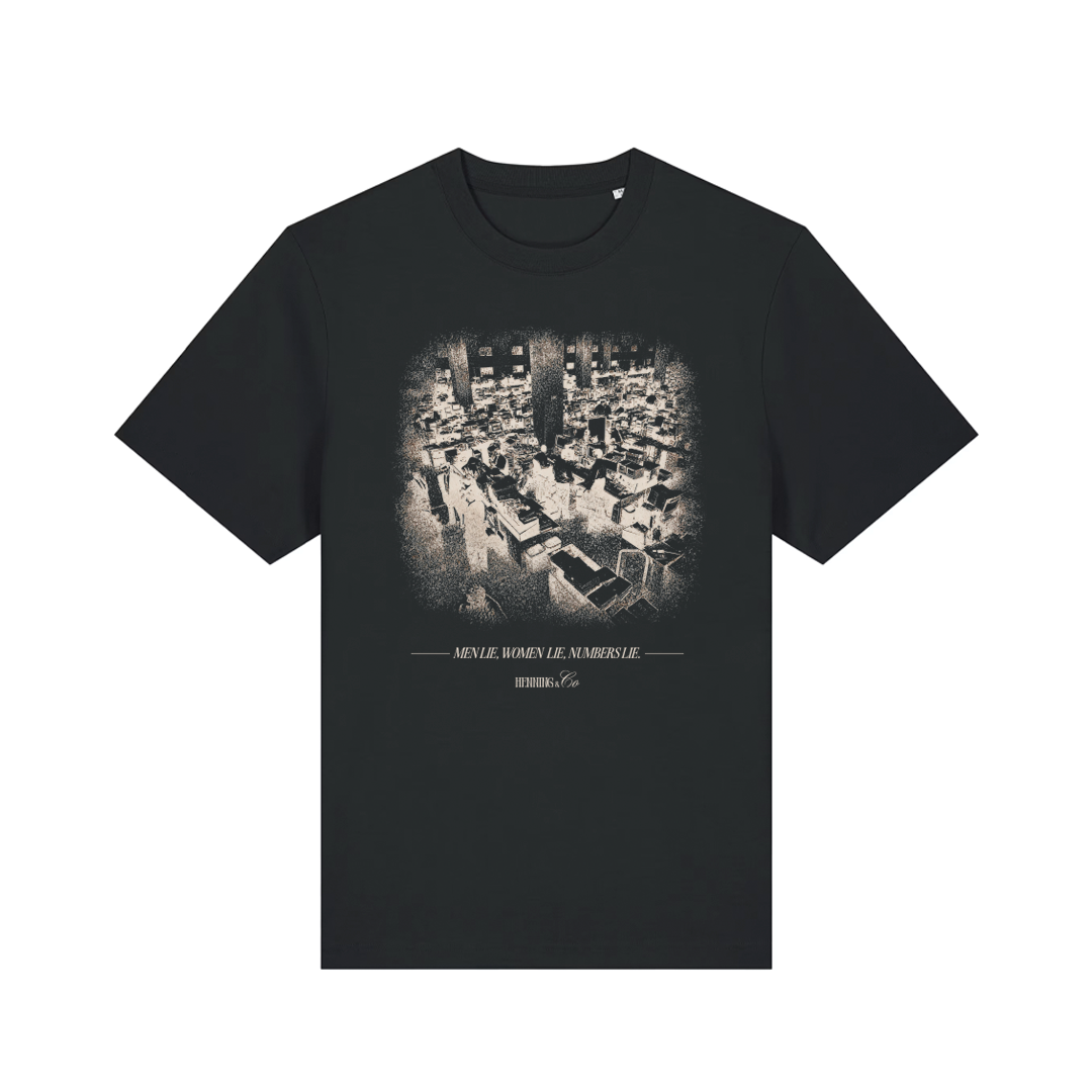 NUMBERS LIE - T-Shirt Regular Black LIMITED EDITION