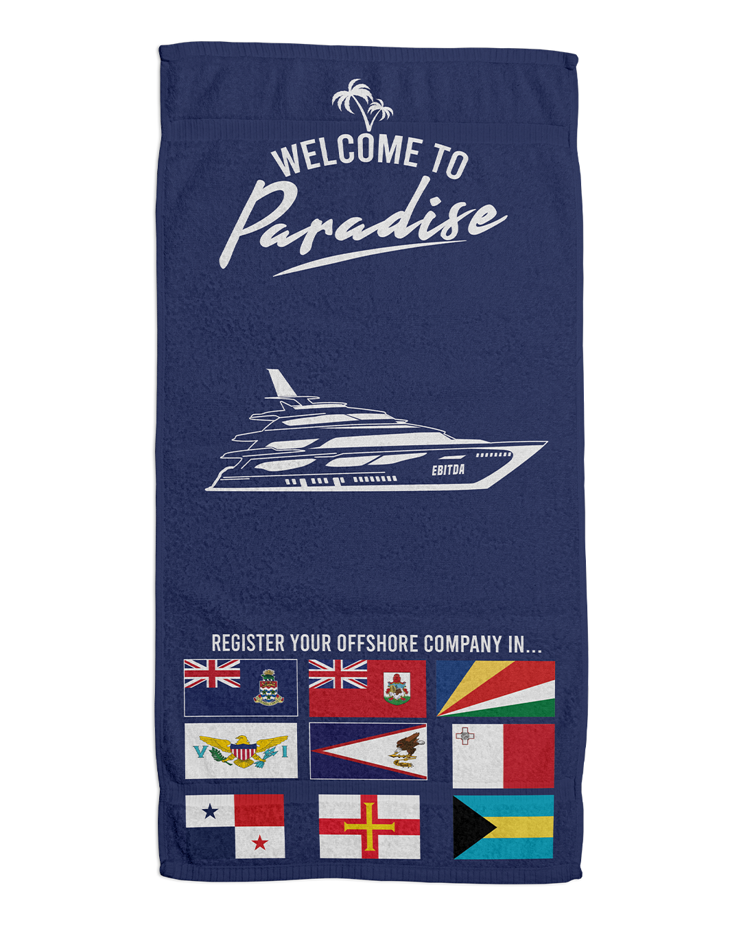 Welcome To Paradise | Strandtuch (limitiert)